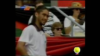 Marcelo Ríos vs Patrick Rafter  Toronto 1996 QF Highlights [upl. by Yankee680]