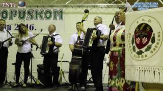 Smotra folklora Topusko 2016  KUD Seljačka sloga Gređani [upl. by Aivekahs]