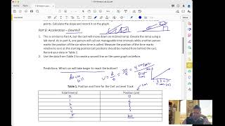 CHE1403 Nature of Physical Sciences  Motion Lab [upl. by Zerk442]