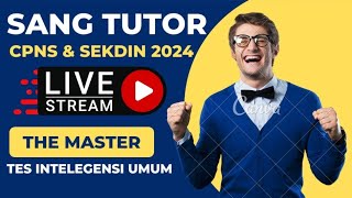 Live  Bahas TIU Bersama Sang Tutor  SKD CPNS amp KEDINASAN 2024 [upl. by Reizarf]