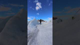 Would you jump to This is exactly what Icelandic glacier guides do on their days off [upl. by Jehiel]