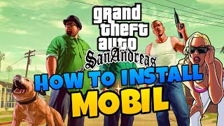 How to install gta san andreas your android mobil Explained in Sinhala [upl. by Nongim]