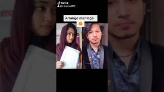 cuteness of arrange marriage❤ subscribe to watch 2nd part of it 😊😊 [upl. by Busby]