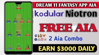 Dream 11 app aia free  Fantasy App Aia  Kodular  Free Aia [upl. by Nageek]