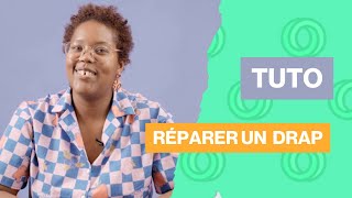 Comment réparer un drap  TUTO SIMPLE amp RAPIDE [upl. by Ahsirhcal]