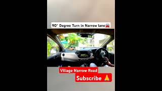 Tips for Driving on a Narrow Village Road youtubeshorts drivinglessons DRIVEWITHSANJIT [upl. by Gilliette756]