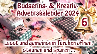 🎁🎄 BudgetingAdventskalender öffnen amp sparen  Nikolaus  6 Dezember 2024 🎄🎁 [upl. by Edlun]