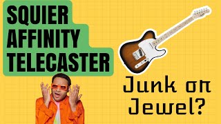 Is the Squier Affinity Telecaster any Good Lets find out together Pros and Cons  Honest Review [upl. by Ykcin]