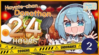 【Donothon】cooking 24 hours long part2  ramen [upl. by Kcirdec414]