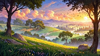 Golden Light on the Hill A Soothing Childrens Song Windy Hill Inspired [upl. by Aketahs737]