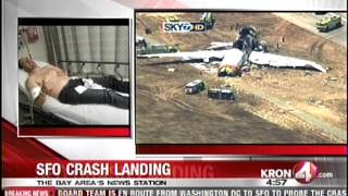 Passenger on Asiana Flight 214 Describes Final Moments Before Crash [upl. by Anahpets227]