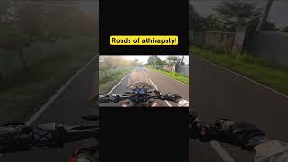 Roads of athirapally roads morning monsoon [upl. by Llertnad]