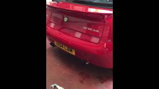 Alfa gtv v6 wizzard exhaust [upl. by Vallonia]