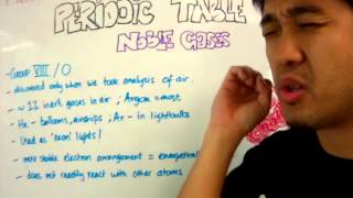 IGCSE Chemistry Periodic Table Lesson 7 Group 0 Noble Gases [upl. by Yssak]