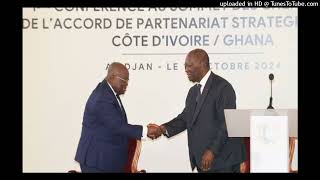 Monnaie Eco pour faciliter le lancement de la monnaie les présidents Addo et Ouattara pressent [upl. by Northey]