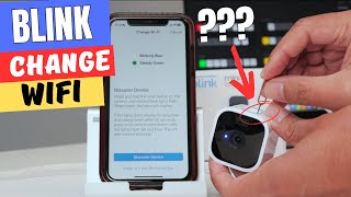 Blink Mini Camera Change WiFi 2024 Easy STEPbySTEP Watch Me Doing It [upl. by Barrada]