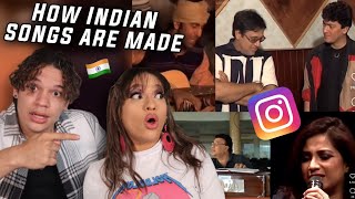 Waleska amp Efra react to How Indian and Pakistani Songs are made [upl. by Alvar]