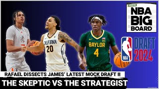 Skeptic vs Strategist Part II Rafael Dissects James Barlowes Mock Draft Picks 1120 [upl. by Arahsat]