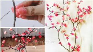 Beautiful flowers making with candle  DIY wax flowers 5 minute crafts artificial flowers  flower [upl. by Hamish]