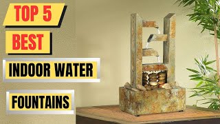 Top 5 Best Indoor Water Fountains  Tabletop Water Fountain 2023 [upl. by Ariday]