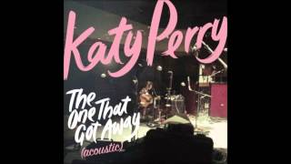 Katy Perry  The One That Got Away Acoustic Karaoke  Instrumental with lyrics [upl. by Marla864]