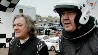 Rallycross on a Budget Part 1  Series 18  Top Gear  BBC [upl. by Lorilee]