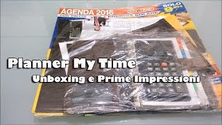 Agenda My time  Unboxing e prime impressioni [upl. by Sou]