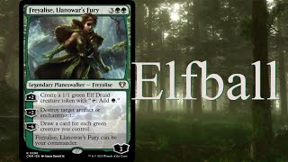 Lets Build an Elfball Commander Deck led by Freyalise Llanowars Fury [upl. by Renruojos]