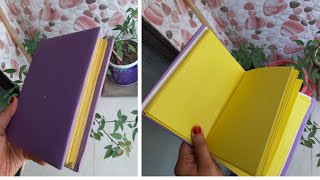 Notebook Making  Diary Making  DIY Diary [upl. by Yelroc594]