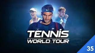 Tennis World Tour PS4 Mode Carrière Nina Dubois épisode 35 Bataille au Filet [upl. by Dusty]