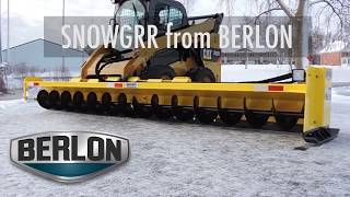 Berlon Snowgrr  The Ultimate Snow Moving Tool [upl. by Vladimar]