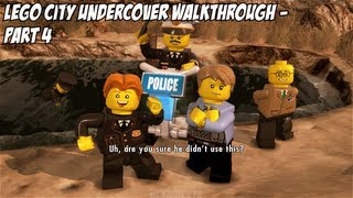 Lego City Undercover Walkthrough Part 4 of 23  Chapter 3 Part 1 of 2 [upl. by Cirillo]