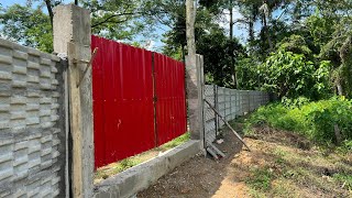 Precast Wall Installation near Golaghat Law College [upl. by Aicire]