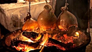 Street Food Naples The Hanged Caciocavallo Cheese [upl. by Erastes]