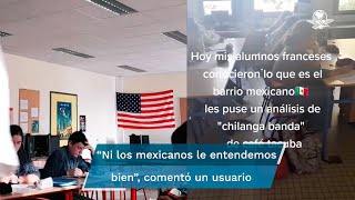 Al ritmo de quotChilanga Bandaquot de Café Tacvba así enseña maestra español a franceses [upl. by Diley690]