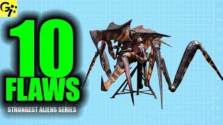 10 Flaws ARACHNIDS Starship Troopers  Strongest Aliens Series [upl. by Roe766]