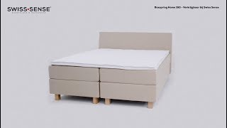 Productvideo Boxspring Home 160  Swiss Sense [upl. by Swerdna385]