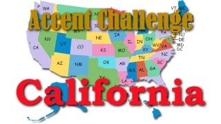 The California Accent  Accent Challenge [upl. by Noman]