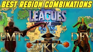 Best region combinations for Leagues 5  Raging echoes  OSRS [upl. by Lavelle1]