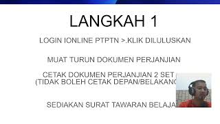 CARA SUSUN DOKUMEN PERJANJIAN KELULUSAN PTPTN OLEH EN RASUL PTPTN [upl. by Diarmit]