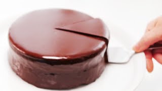 Sachertorte A Chocolate Cake Viennese Style super delicious with simple ingredients [upl. by Werner]