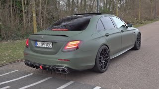 BRABUS 800 E63 S Sedan 40L V8 BiTurbo 🔥 REVS amp ACCELERATIONS [upl. by Nitsyrk]