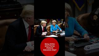 💥💥Betsy DeVos Joins Trump Disband Education Dept [upl. by Neitsirk587]