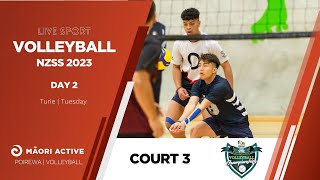 NZSS Volleyball Champs  Day 2 Court 3 [upl. by Hafital]