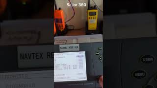 Navtex self test  Sailor 360 [upl. by Justinn]