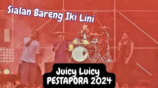 Full Juicy Luicy ft Mahalini amp Rizky Febian Live at Pestapora 2024 [upl. by Rofotsirk860]