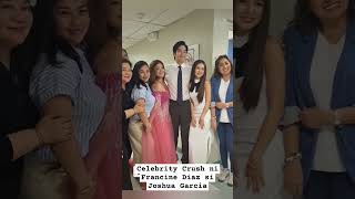 Joshua Garcia with Francine Diaz Behind the Scenes [upl. by Khano]