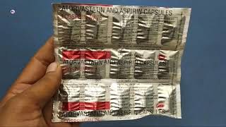 EcosprinAV 75 Capsule  Atorvastatin amp Aspirin Capsule  Ecosprin AV 75 mg capsule use review [upl. by Neeroc]