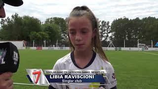 LDGADIVISIONES MENORES FÚTBOL FEMENINO  LIBIA RAVISCIONI  CATEGORÍA INFANTIL [upl. by Main635]