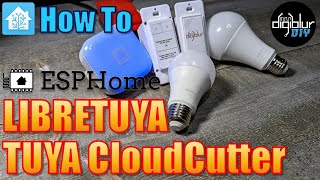 Tuya CloudCutter amp ESPHome Libretuya LibreTiny How To Guide for Beken Chips  No soldering [upl. by Evante410]